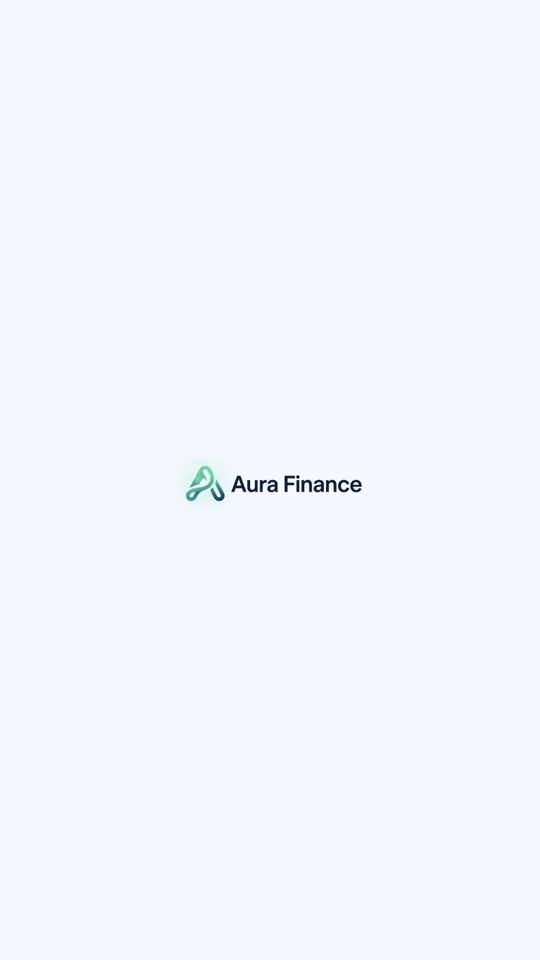 Capa do case Aura Finance com o painel de investimentos